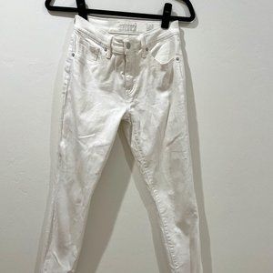 Lucky Brand White Skinny Jeans (Size 4)